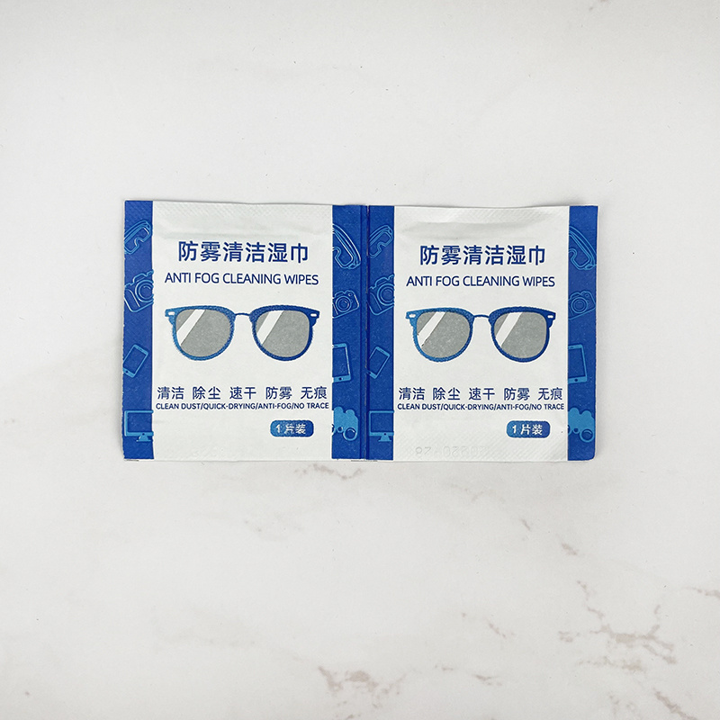 Individually Eyeglasses Wrapped Eye Glass Clean Wipes 50Pcs Anti Fog Lens Wipes Eye Glasses Lens Clean Cloth