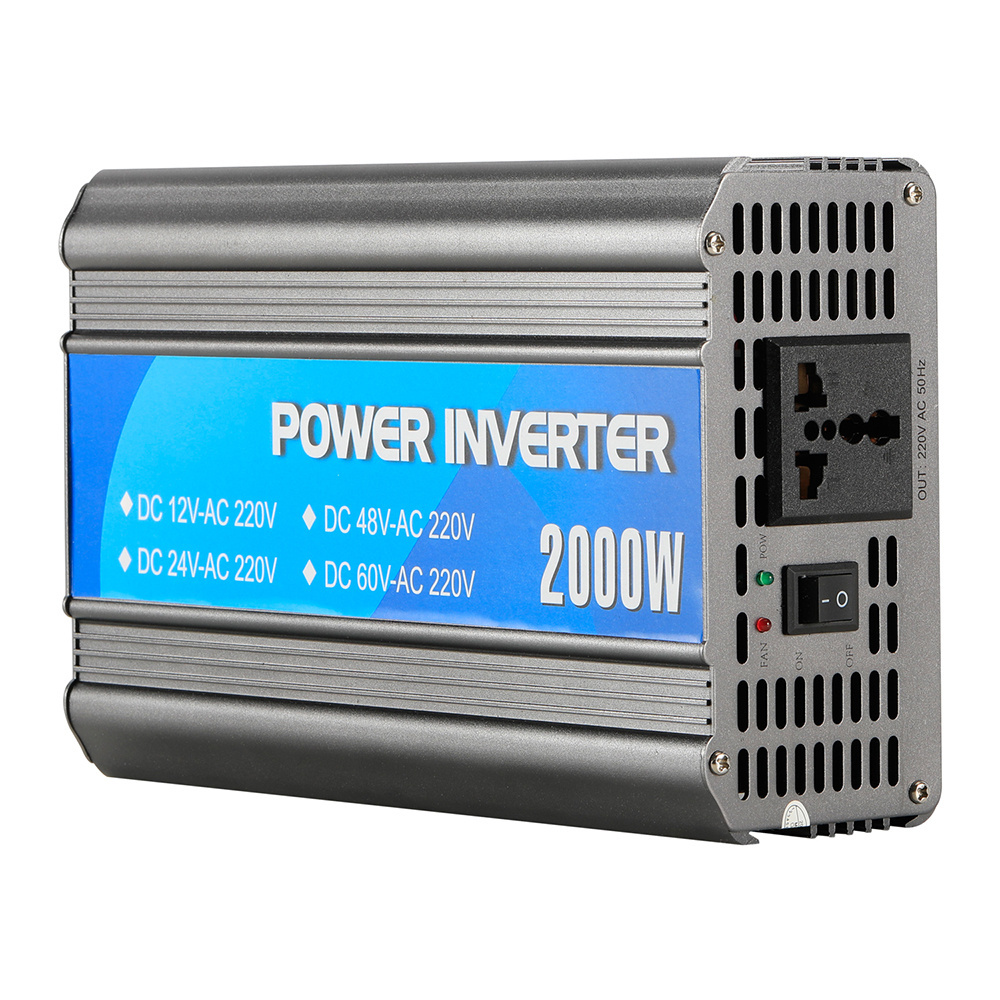 SZSSTH Portable 500w 1000w 2000w Dc 12v 24v To 110v 220v 230v Ac Modified Sine Wave Converter Car Battery Charger Power Inverter