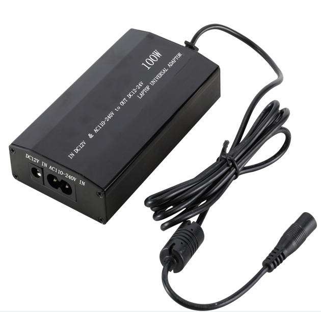 Wholesale DC 12V 10A 100w universal external laptop charger adapter parts