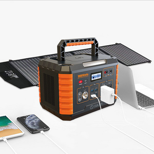 Emergency DC AC 110V 220V Pure Sine Wave Inverter 1000W Portable Solar Panel Generator Kit Solar Generator With Completed Set