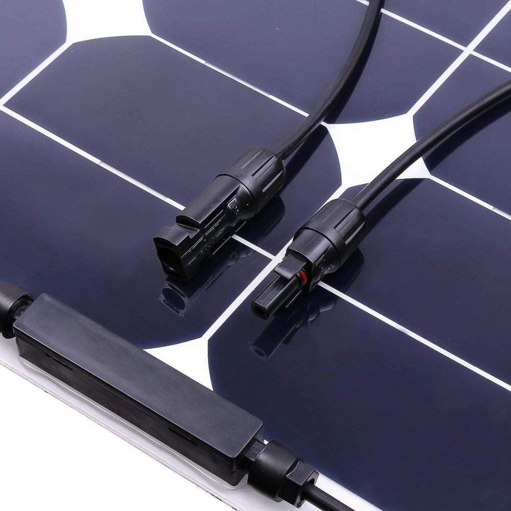 Wholesale 50w 18v price curved soft flexible solar cell c60 solar panel sunpower high efficiency thin film flexible solar panels