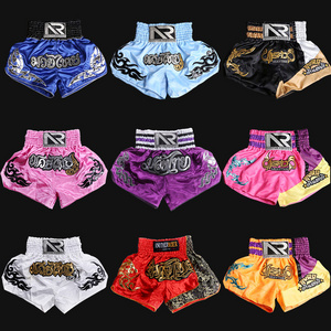 Custom Muay Thai Shorts MMA Shorts Streetwear Sublimation Basketball OEM Boxing Shorts