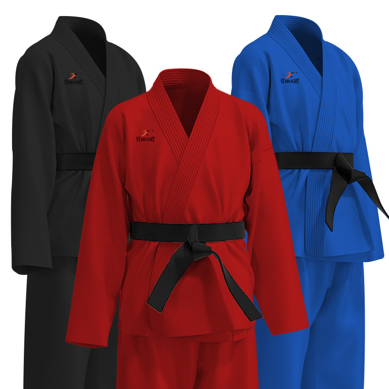 Design your Own Custom WKF Martial Arts Uniform Cheap Wholesale Blue Karate Uniform Best Karate Kimono Karate Gi