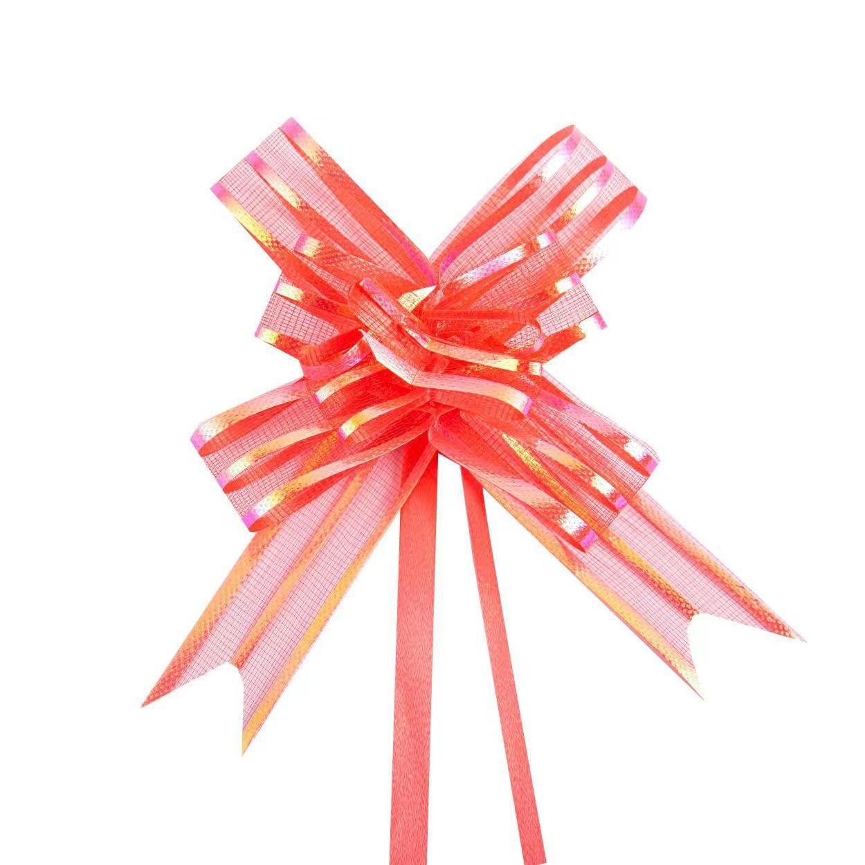 18# Gift Wrap Pull Bows Organza Ribbon For Presents Weddings Birthdays Baby Showers Iridescent Sheer Organza Ribbon