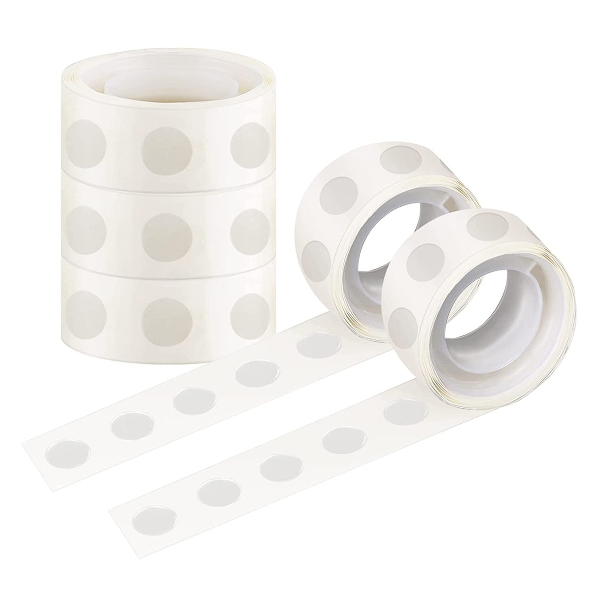 Ballon Round Glue Dot  Double-sided Adhesive Sticker Seamless Roll Balloon Glue Dots