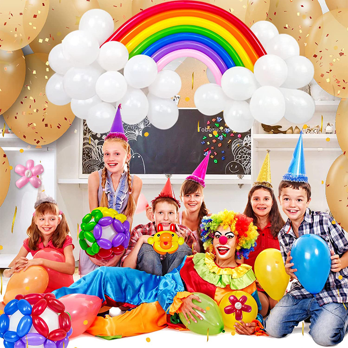 2023 New Arrival High Quality Latex Free Balloons Twisting Long Magic Balloons 260 Balloons