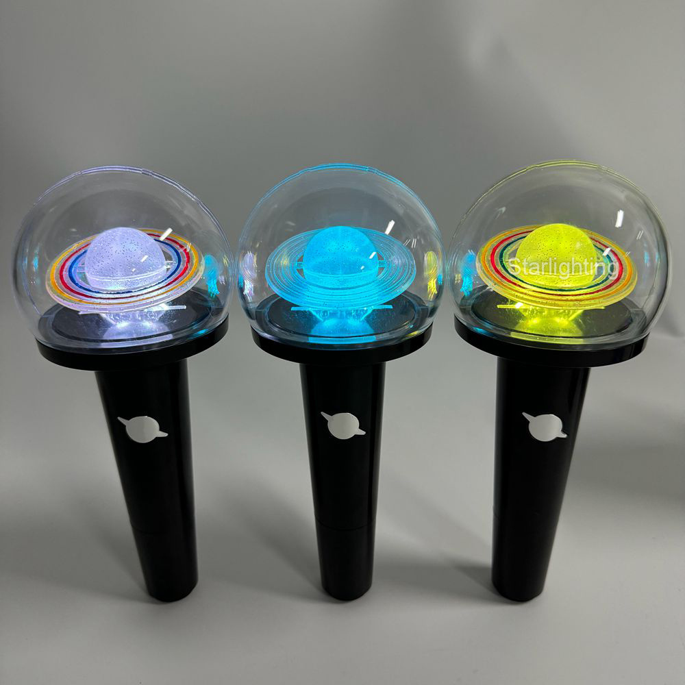 STARSHINING OEM K-POP Army Bomb colorful custom fan light stick APP programmable cheering hand LED light stick for Fan's Club