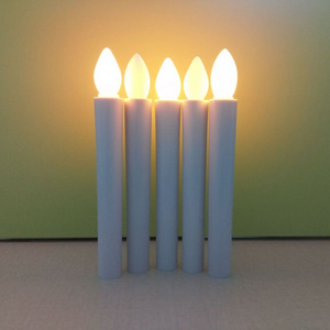 Factory OEM battery operate Christmas warm tealight church flameless LED candle