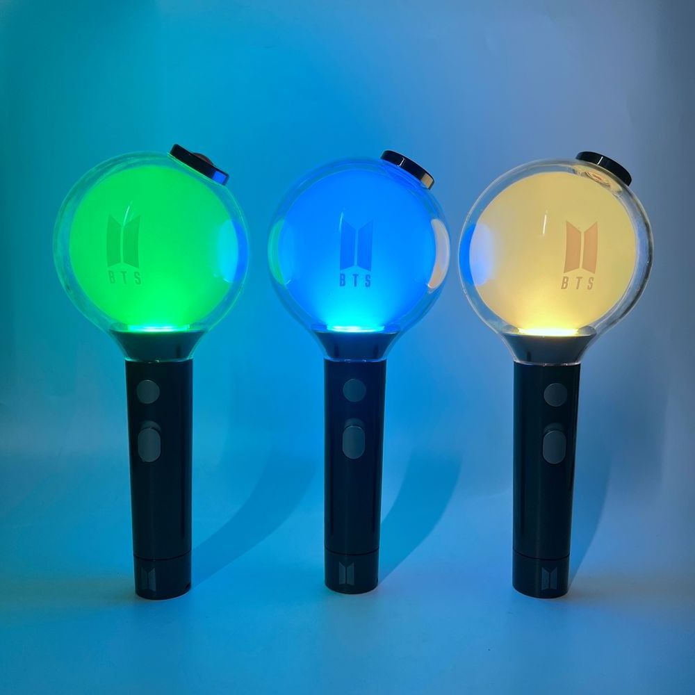 OEM custom LOGO Kpop army bomb Ver 3 special edition App control LED light stick colorful glow wand baton stick for concert