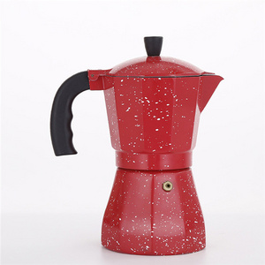 Customizable colors 3/6/9/12 Cups Portable Espresso Mocha Coffee Maker / Electric Moka Pot aluminum coffee maker