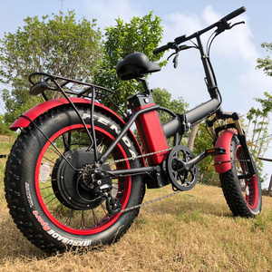 Factory Ebike  20 Fat Tire Electric Bike Folding 1000 w ebike 48Volt