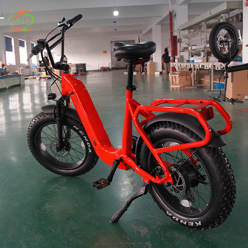 Steed 20 inch fat tyre e-bike with alloy frame e-bike