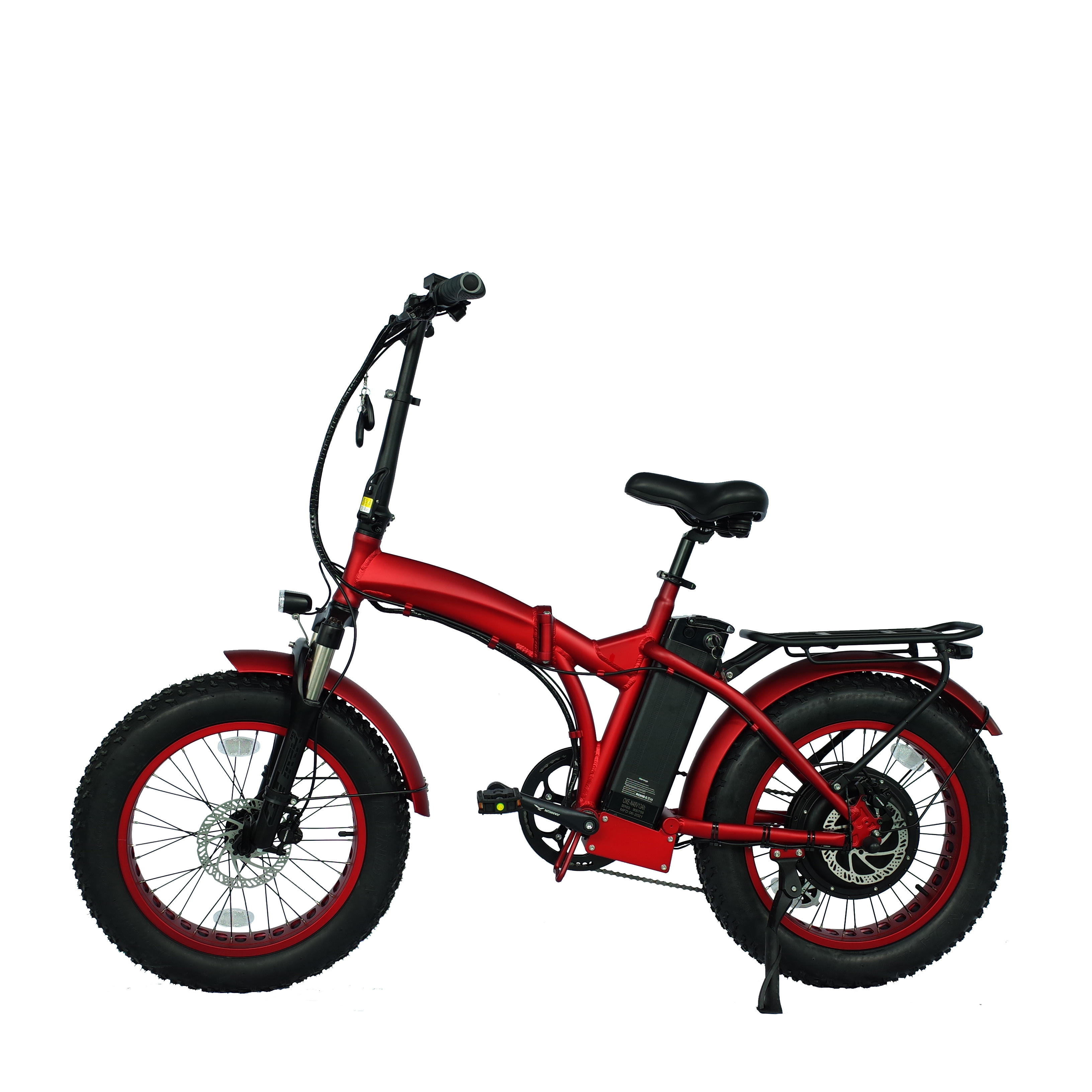 Foldable long range powerful moter electric bike with fat tire