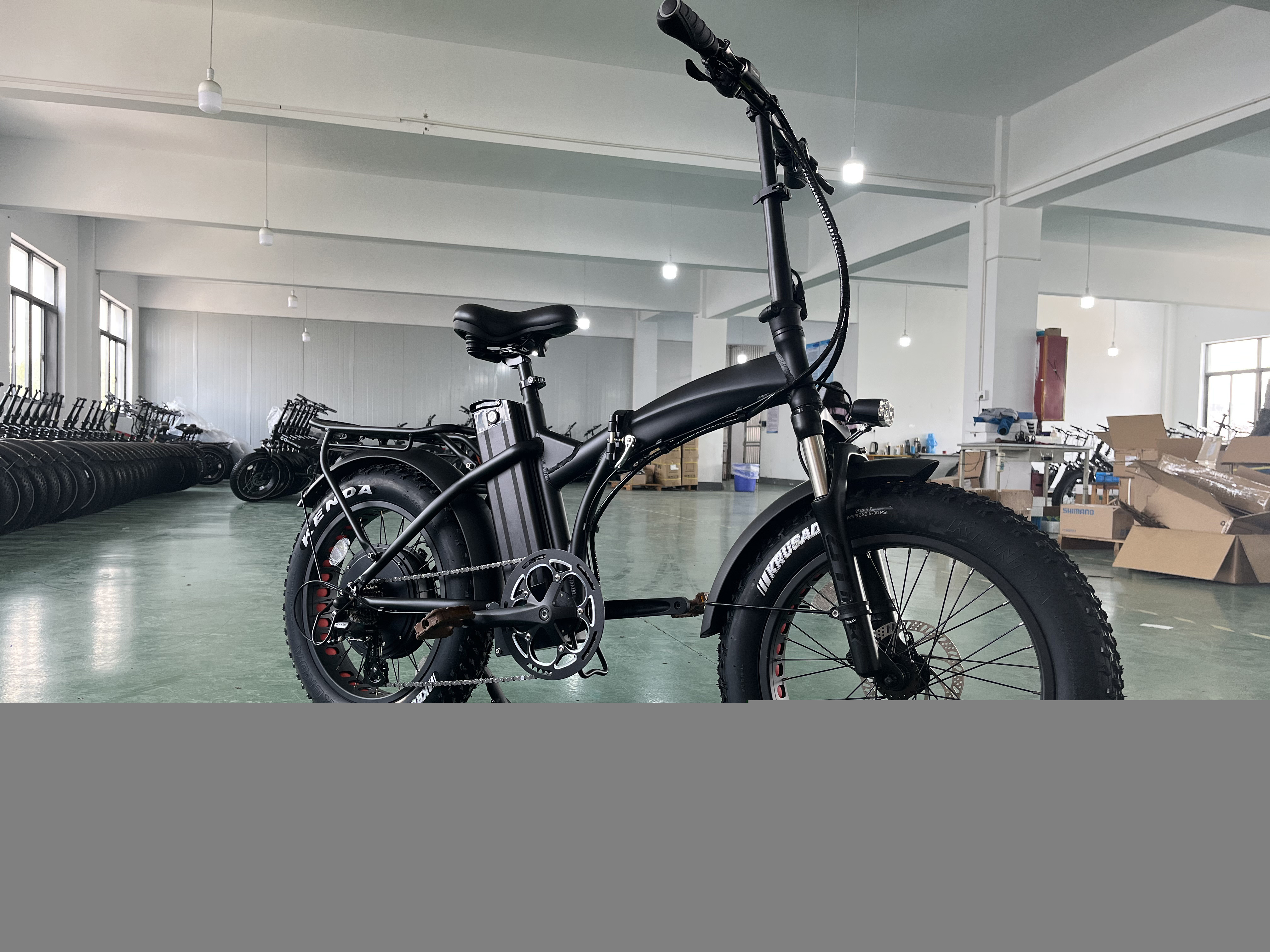 20 inch fast 1000w folding electric mountain bike with fat tires