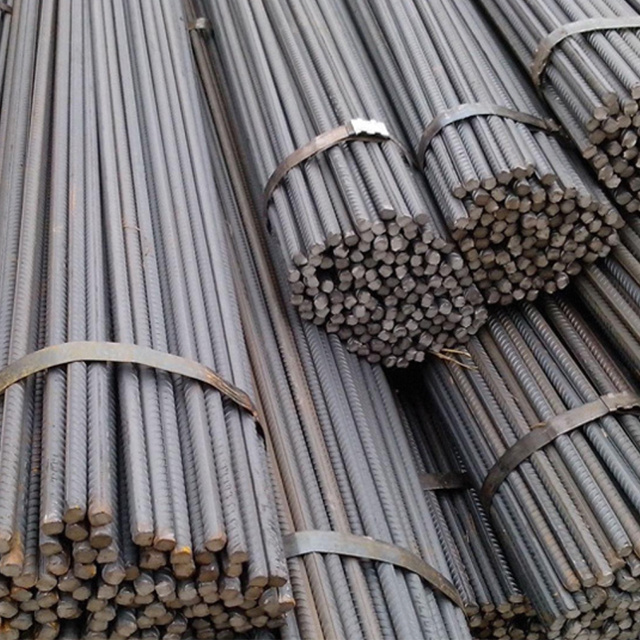 Dia 6mm to 40mm HRB400 Carbon Steel Rebar HRB500 Building Materials Rebar  in Bulk Thread Steel