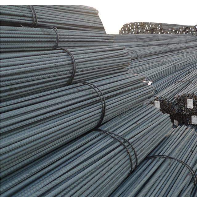 Dia 6mm to 40mm HRB400 Carbon Steel Rebar HRB500 Building Materials Rebar  in Bulk Thread Steel