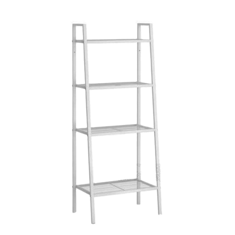 4-Tier Free Standing Storage Shelf Units Corner Display Rack For Livingroom Kitchen Bedroom