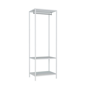 Multi-Functional Metal Shoes Storage Shelf Clothes Stand Coat Rack For Bedroom