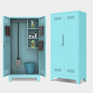 Cleaning Cabinet Hygiene Tools Storage Locker Single and Double Door Cleaning cabinet Anti Rust