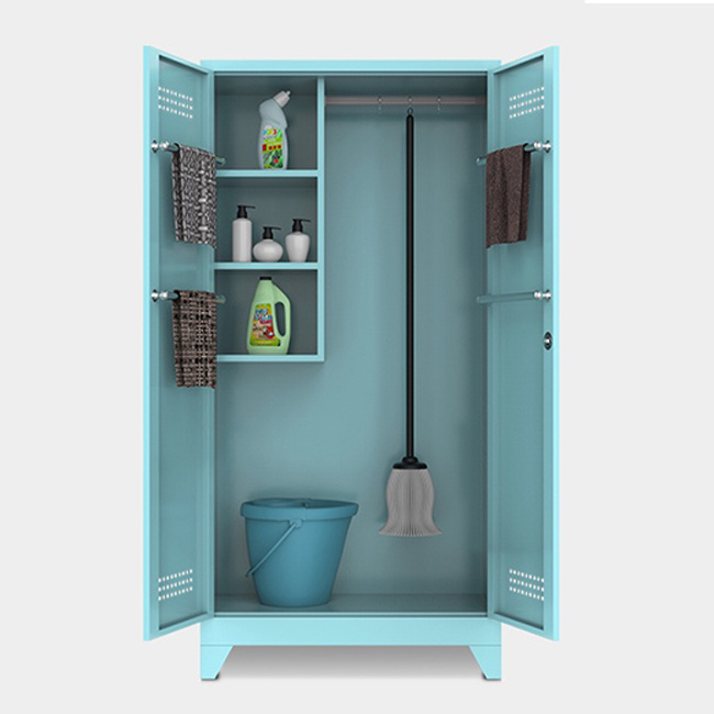 Cleaning Cabinet Hygiene Tools Storage Locker Single and Double Door Cleaning cabinet Anti Rust