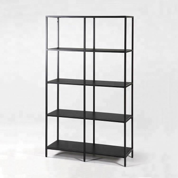 Vittsjo Shelving Unit White Black Steel Shelves, Display Shelf Organizer