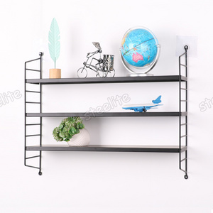 Wall Shelf Modern White Floating Shelves Kitchen Bathroom 3 Tier Mounted Shelving