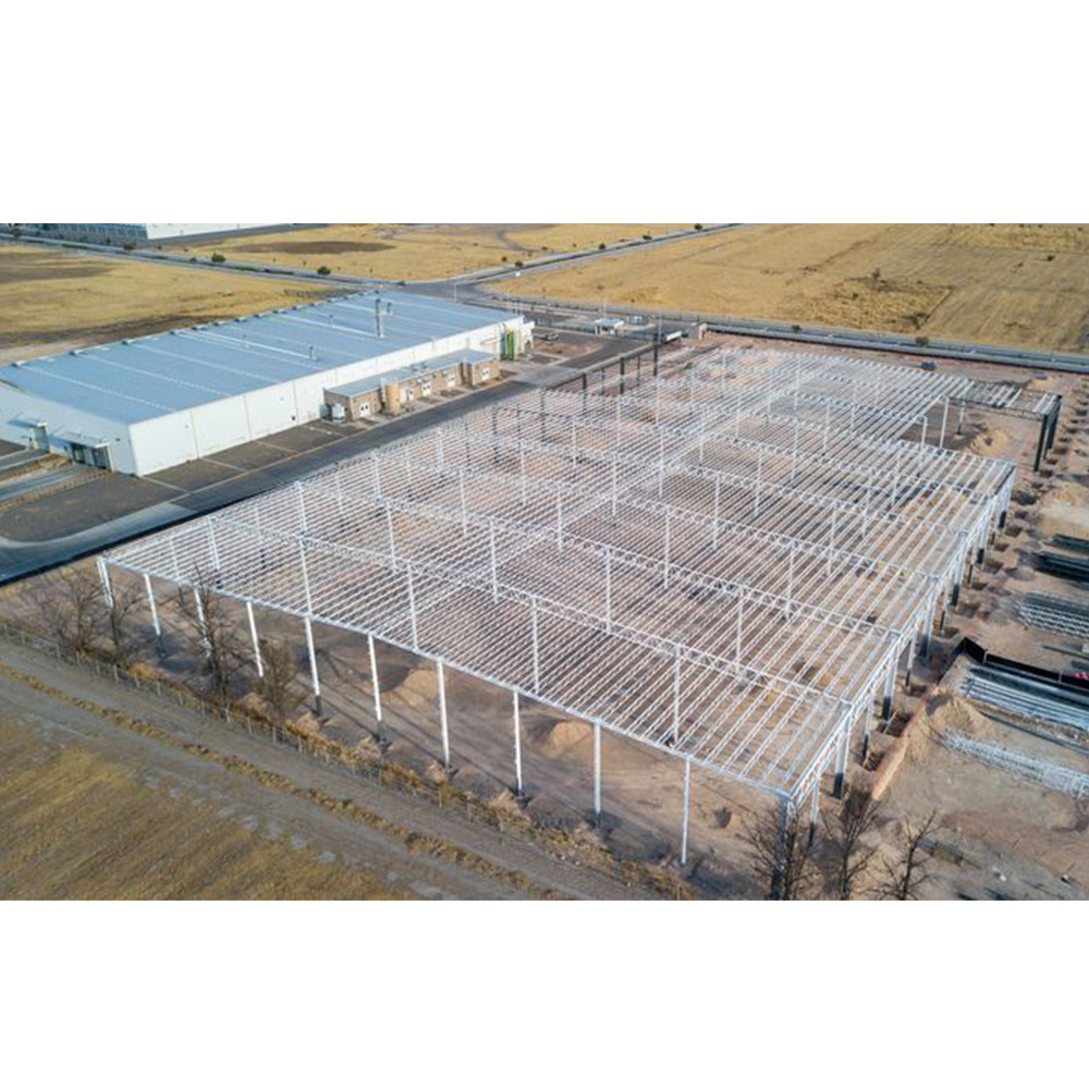 Prefabricated Metal Barn Warehouse Building Prefab Chicken House Cow Shed Pig Farm Steel Structure Factory