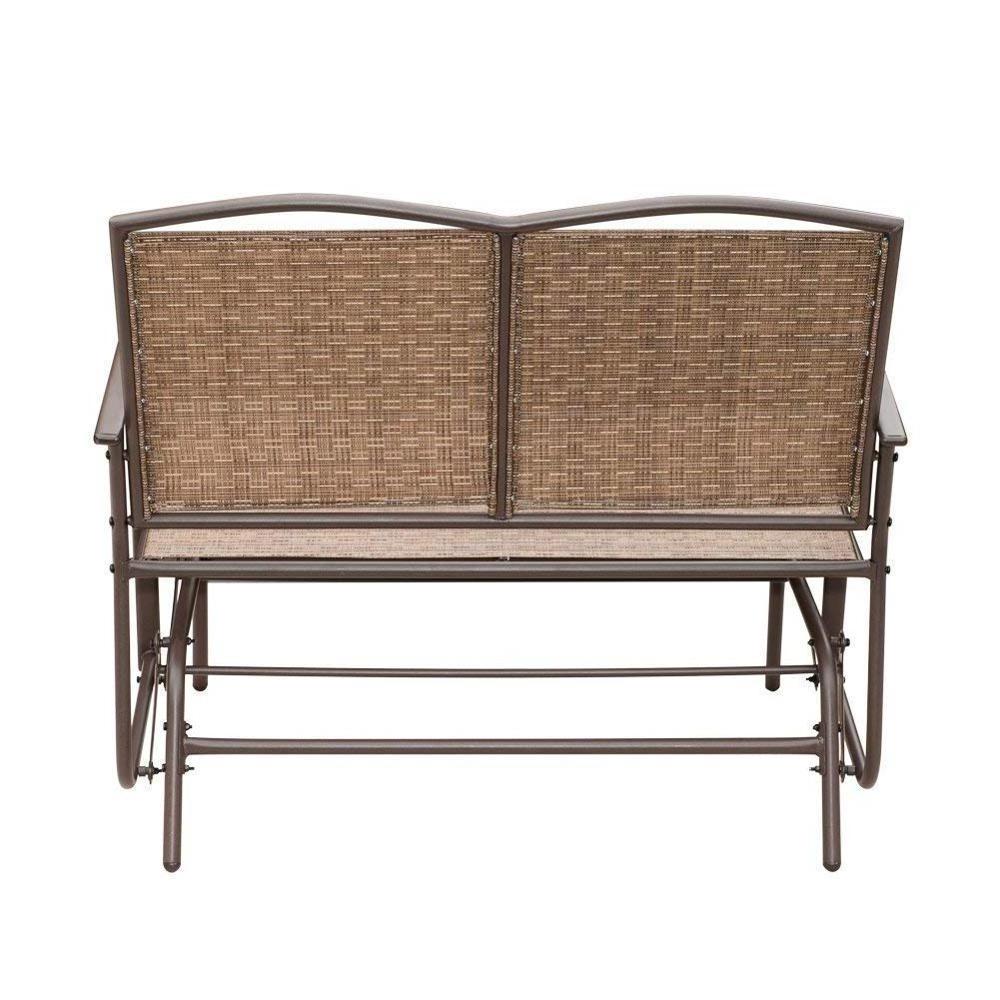 Rocking Loveseats, Gliders Style for Two Person with Rattan Wicker