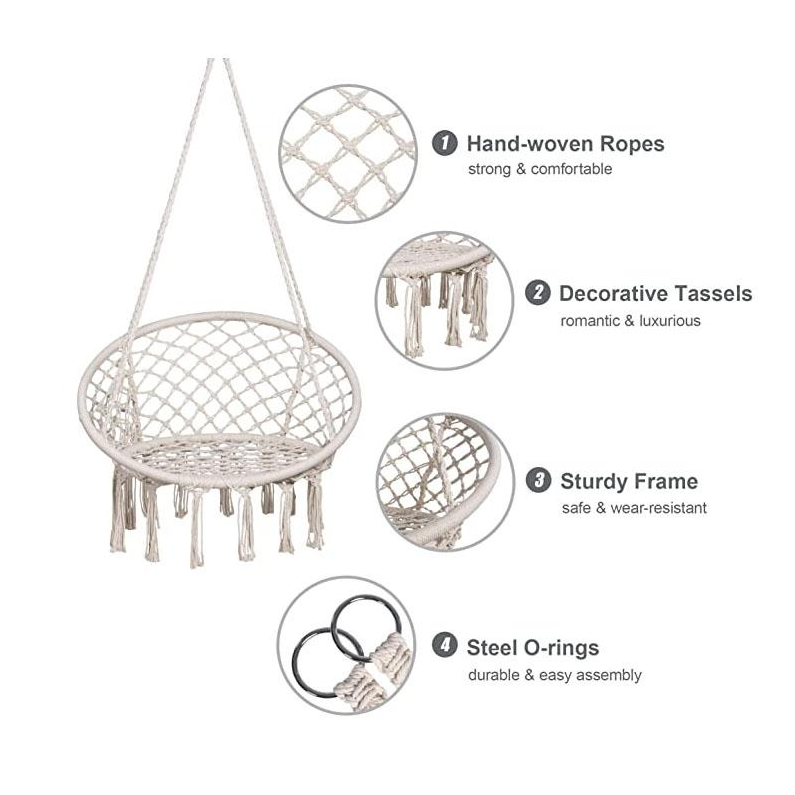 Rattan Hanging Swing Egg Chair Outdoor Waterproof Outdoor Garden Furniture Patio Swings