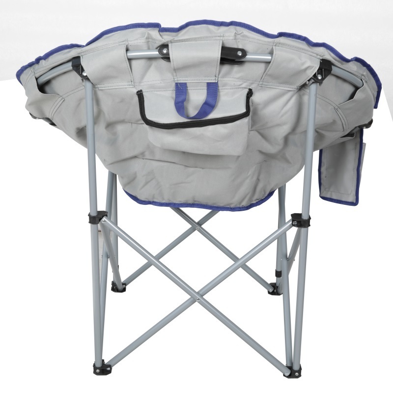 Customized Simple Aluminum 7075 Frame Collapsible Folding Heavy Duty Rocking Moon Camping Chair