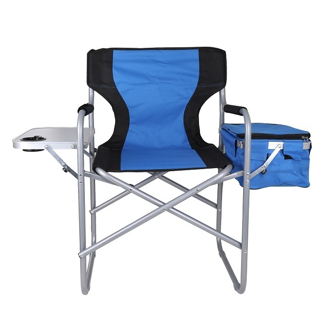 Outdoor Director Chair with Side table and Cooler