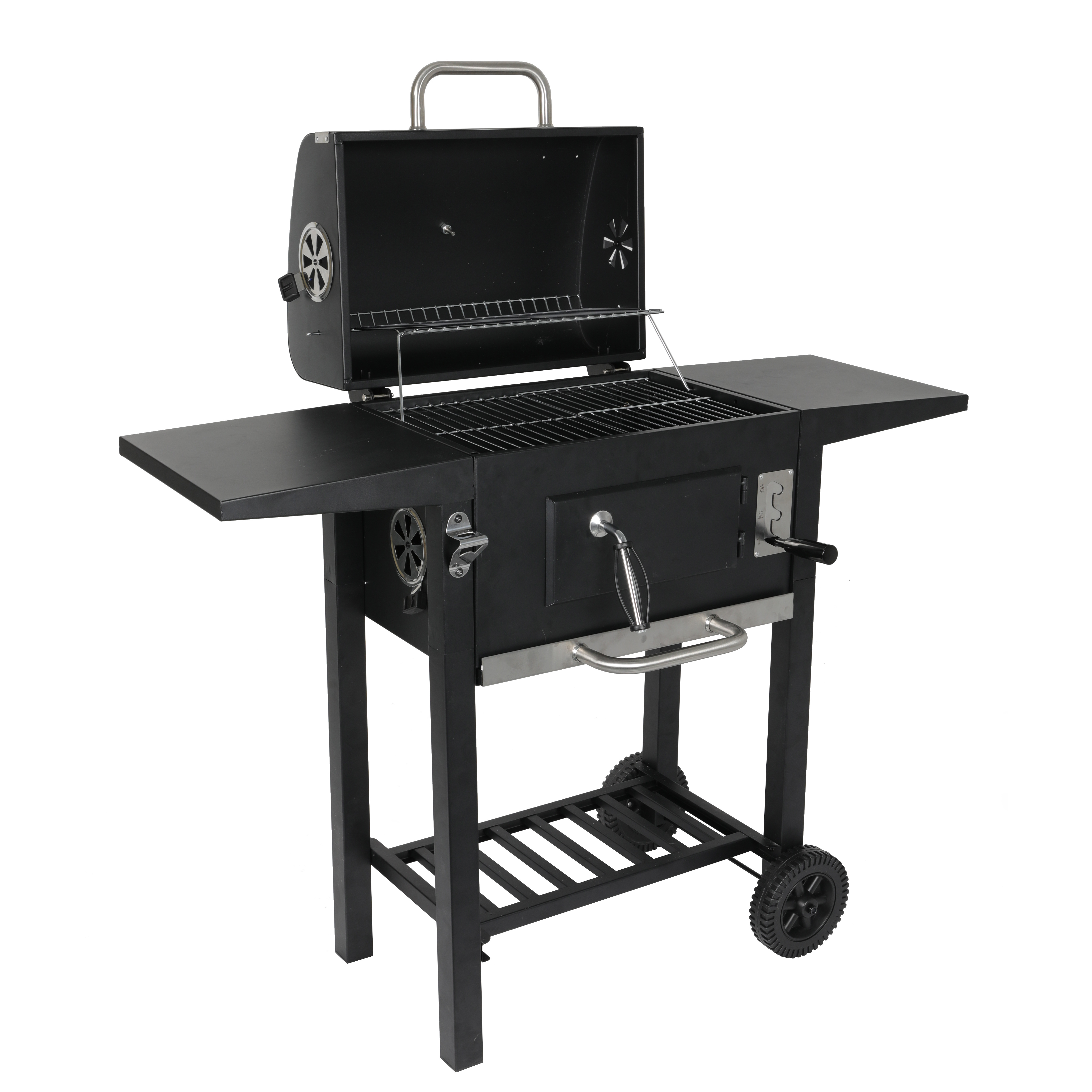 Outdoor Bbq Rack Thickened Large Grill Stove Smoked Camping Grill Charcoal Barbecue Grill