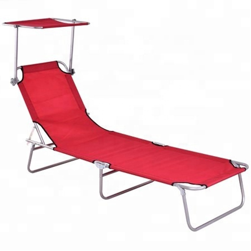 Foldable Sun Lounge Bed Chair Beach Recliner Seat Back Garden Sets