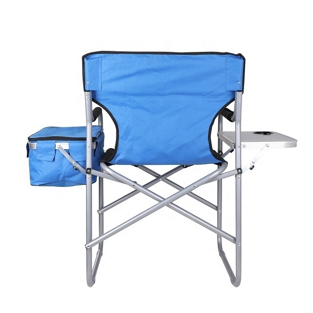 Outdoor Director Chair with Side table and Cooler