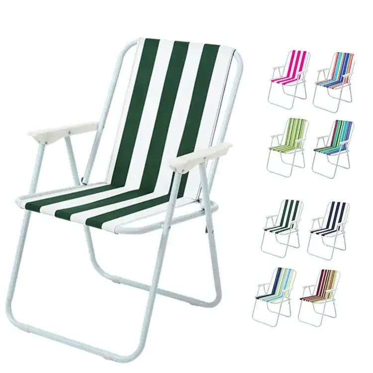 Outdoor Portable Wholesale Summer Lightweight Custom Sea Chairs Beach Chair Foldable