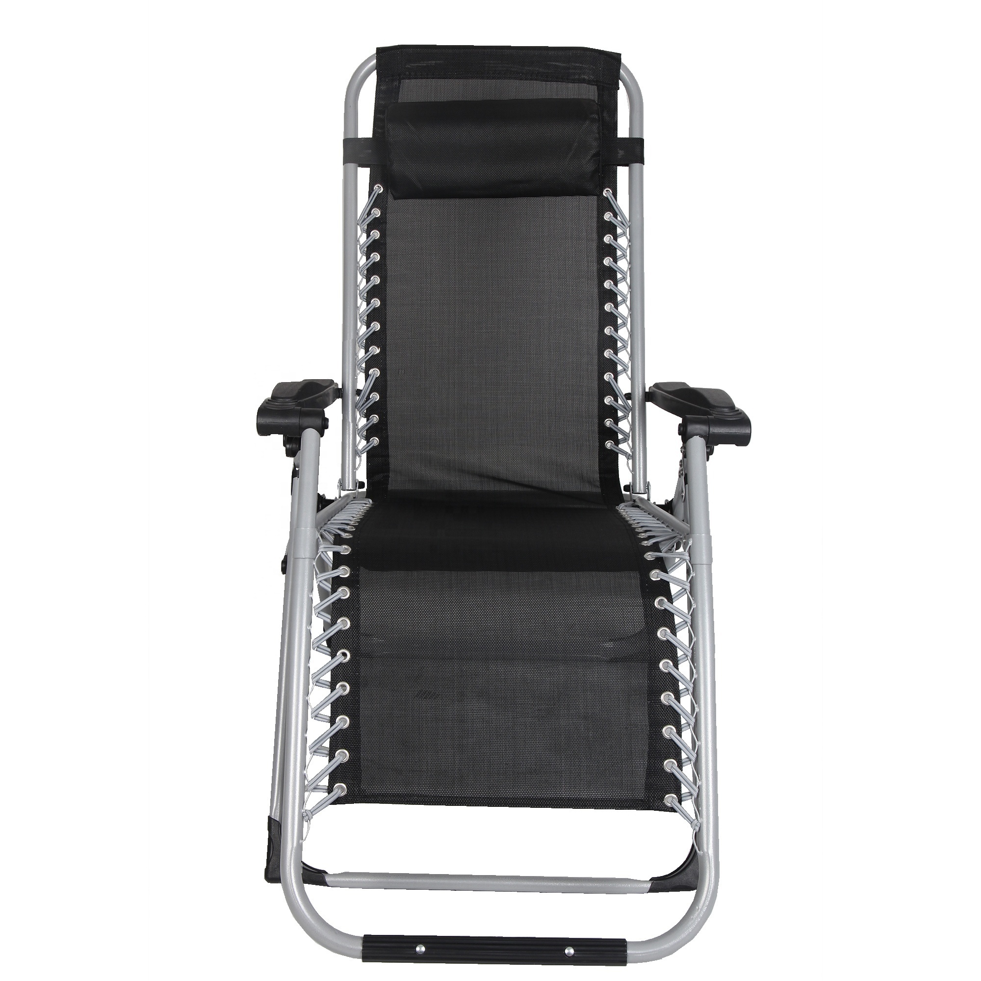 Outdoor 120kgs Capacity Adjustable Folding Zero Gravity Recliner Lounge Chair