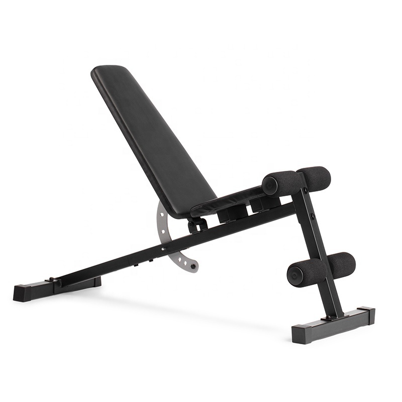 Gym Home Use  Universal Strength Training 410 lb Weight Limit Adjustable Slant Bench