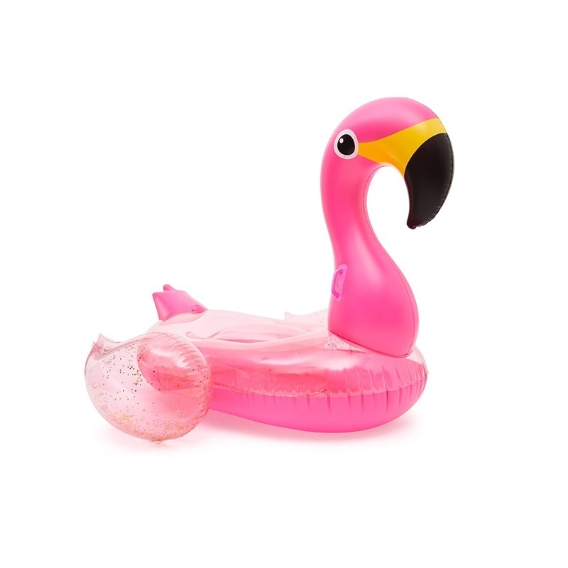 Heavy Duty Vinyl Jumbo Inflatable Flamingo Ride-on Pool Float Durable Plastic Blow Up Water Lounge Island Mattress Toys