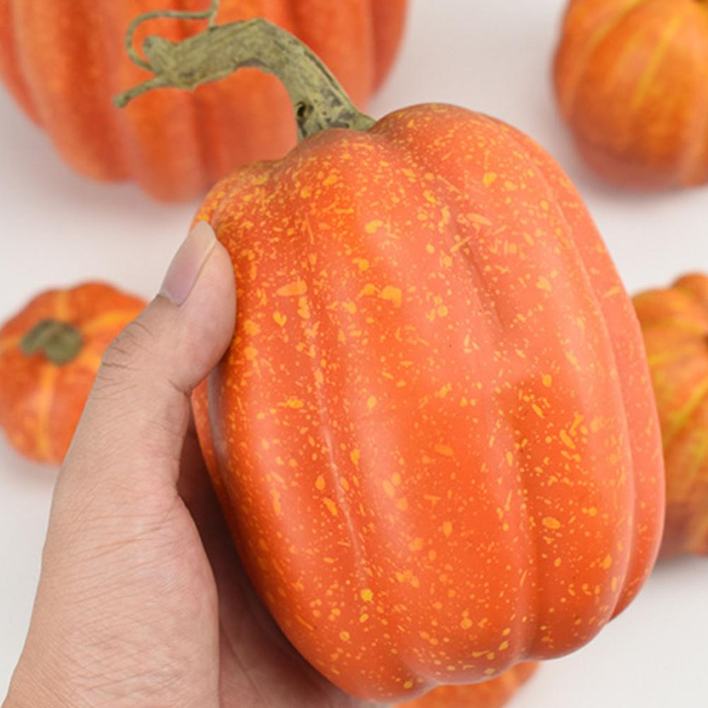 Artificial Foam Pumpkins For Halloween And Thanksgiving Day Decoration Simulation Pumpkin