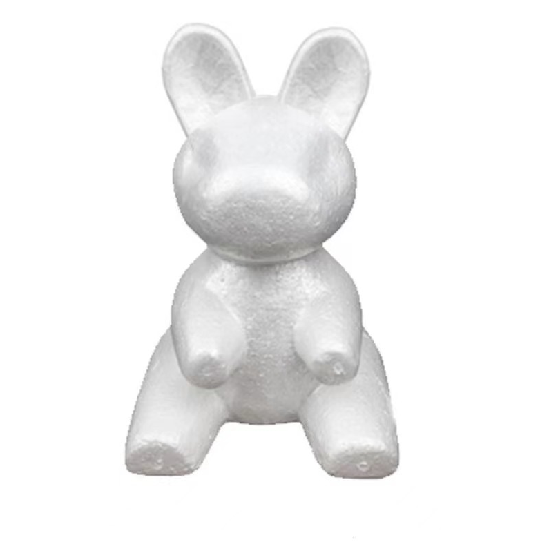 Diy Foam Rabbits Styrofoam Bears Dogs Bunnies Unicorns Model To Make Rose Rabbits Rose Bunny For Thanksgiving Gift