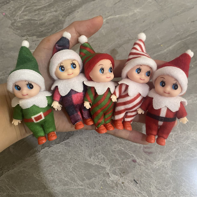 Christmas Party Decoration Christmas Gnome Dwarf Plush Ornaments Mini Christmas Doll