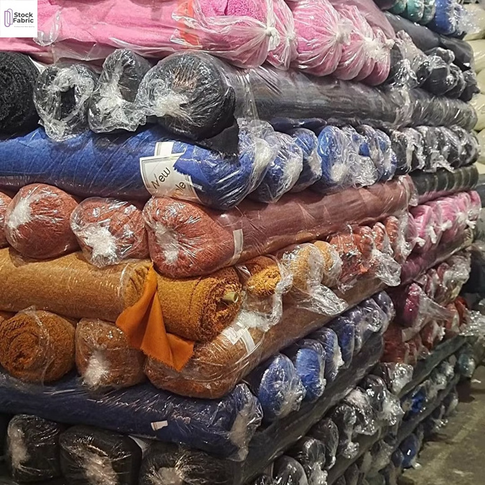 Popular China textile wholesale knit polyester velvet fabric blanket dyed fancy yarn polyester stock lots