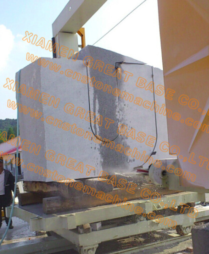 Granite Wire Saw Cutting Machine CNC Stone Cutter