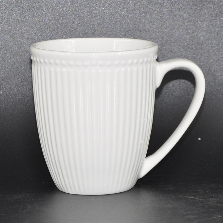 White tazas de ceramic turkish coffee cups porcelain