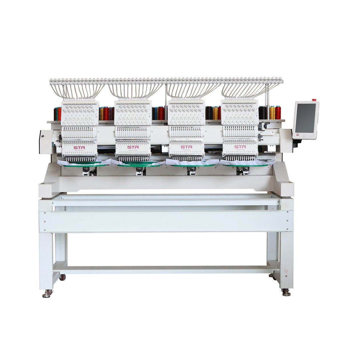 STR OCEAN Pro-4 Series computerized embroidery machine Automatic High Quality Tajima 4 Heads Embroidery Machine Prices