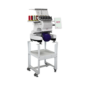 STR OCEAN Honey Series single head embroidery machine with touch screens and intuitive interfaces simplify the design process