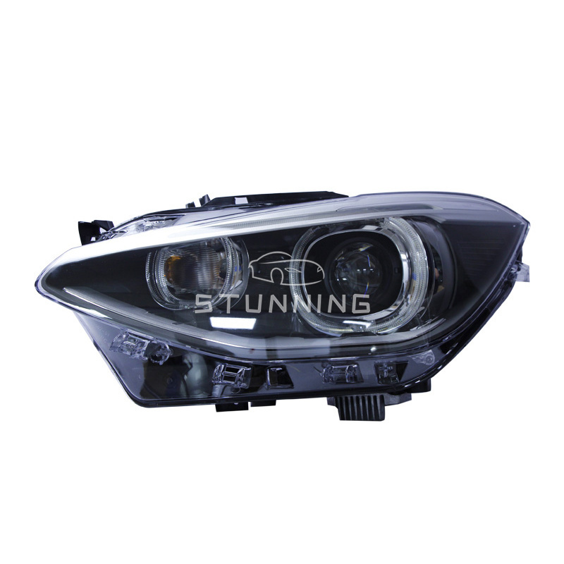 Plug and play LED DRL Hella 5 dual optical lens HID xenon headlight assembly for BMW 1 series F20 2012-2015 head light head lamp