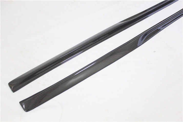 Car Carbon Fiber W205 side skirt For mercedes benz C class C200 C260 C63 AMG W205 PSM style Exterior Parts accessories w205