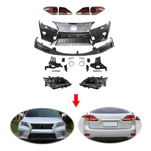 Upgrade Bodykit For Lexus RX350 RX450H 2009 to 2013 body kit car front bumper rear bumper set Grille exhaust pipe rear lip