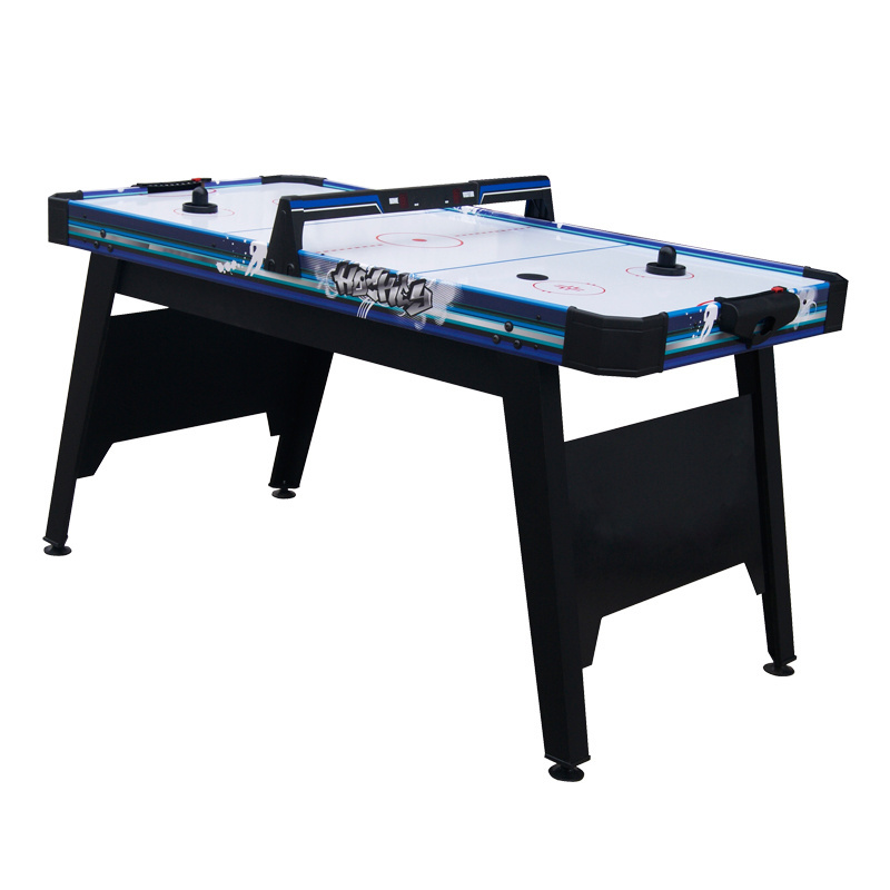 Custom 54-Inch Folding PVC Air Hockey Table Set for Home Game Room 2 Pucks 2 Pushers Factory Sports Gaming Scoring Hockey Game